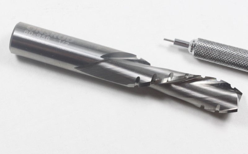 Onsrud chipbreaker half inch cut end mill
