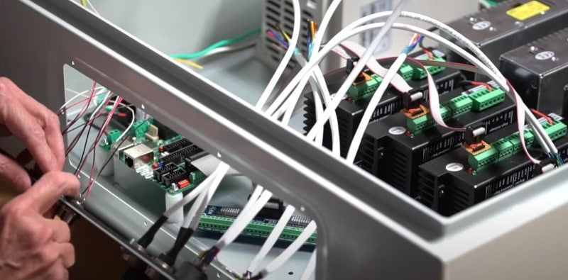 Assembling Closed-Loop Electronics with a 7.5kW Spindle