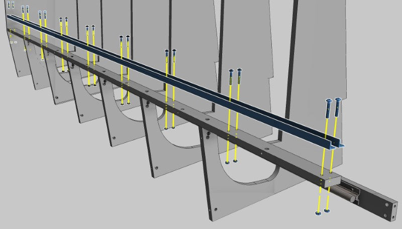 Garage Laser Main Structure Instructional Image 16