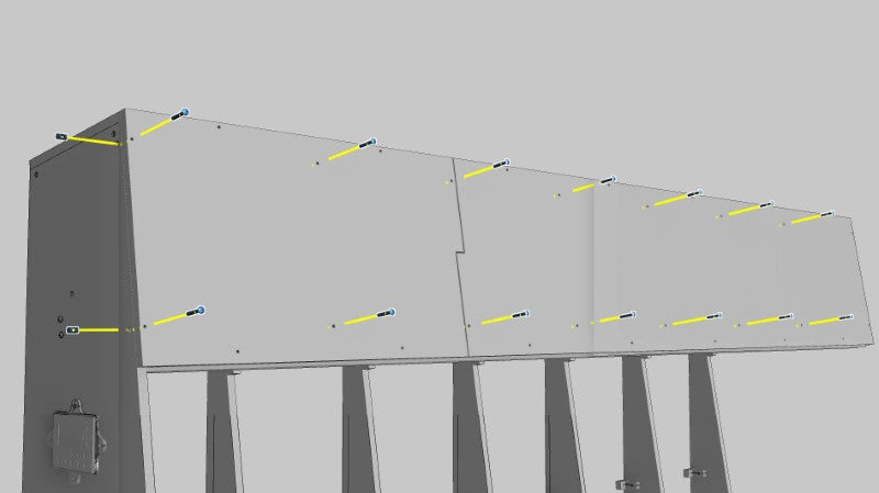 Garage Laser Main Structure Instructional Image 24