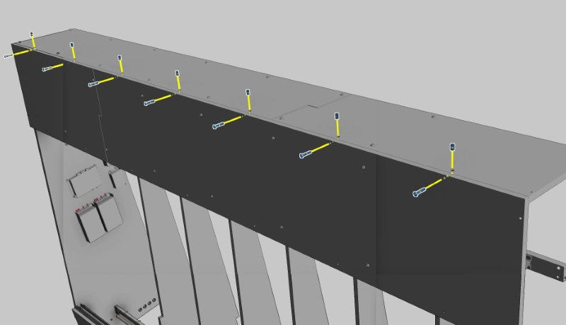 Garage Laser Main Structure Instructional Image 25