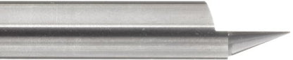 variant image of LMT Onsrud 37-03 Solid Carbide Engraving Tool, Uncoated (Bright) Finish, 1 Flute, 0.010" Tip Diameter, 60 Degree, 1/4" Shank Diameter, 2" Overall Length (Pack of 1)