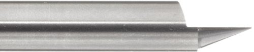 variant image of LMT Onsrud 37-05 Solid Carbide Engraving Tool, Uncoated (Bright) Finish, 1 Flute, 0.020" Tip Diameter, 60 Degree, 1/4" Shank Diameter, 2" Overall Length (Pack of 1)