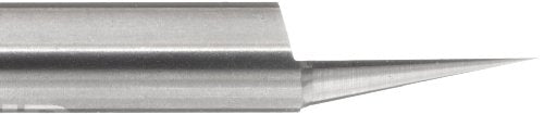 variant image of LMT Onsrud 37-23 Solid Carbide Engraving Tool, Uncoated (Bright) Finish, 1 Flute, 0.010" Tip Diameter, 30 Degree, 1/4" Shank Diameter, 2" Overall Length (Pack of 1)