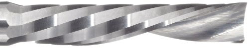 variant image of LMT Onsrud 62-725 Solid Carbide Downcut Spiral O Flute Cutting Tool, Inch, Uncoated (Bright) Finish, 21 Degree Helix, 1 Flute, 2.5000" Overall Length, 0.2500" Cutting Diameter, 0.2500" Shank Diameter