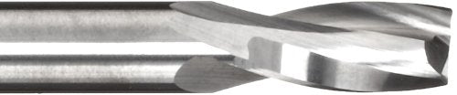 variant image of LMT Onsrud 52-708 Solid Carbide Upcut Spiral O Flute Cutting Tool, Inch, Uncoated (Bright) Finish, 22 Degree Helix, 2 Flutes, 2.5000" Overall Length, 0.1875" Cutting Diameter, 0.1875" Shank Diameter