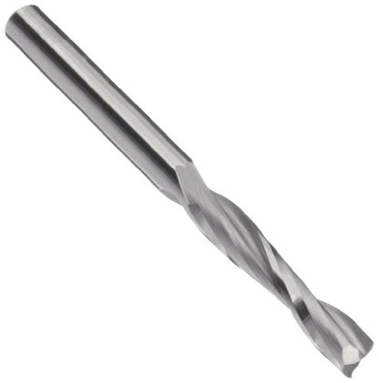 primary image of LMT Onsrud 52-701 Solid Carbide Upcut Spiral O Flute Cutting Tool, Inch, Uncoated (Bright) Finish, 22 Degree Helix, 2 Flutes, 4.0000" Overall Length, 0.3750" Cutting Diameter, 0.3750" Shank Diameter