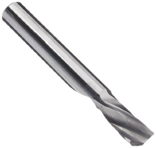 primary image of LMT Onsrud 64-033 Solid Carbide Downcut Spiral O Flute Cutting Tool, Inch, Uncoated (Bright) Finish, 21 Degree Helix, 1 Flute, 3.0000" Overall Length, 0.3750" Cutting Diameter, 0.3750" Shank Diameter