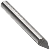 primary thumbnail of LMT Onsrud 37-03 Solid Carbide Engraving Tool, Uncoated (Bright) Finish, 1 Flute, 0.010" Tip Diameter, 60 Degree, 1/4" Shank Diameter, 2" Overall Length (Pack of 1)