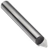 primary thumbnail of LMT Onsrud 37-10 Solid Carbide Engraving Tool, Uncoated (Bright) Finish, 1 Flute, 0.090" Tip Diameter, 60 Degree, 1/4" Shank Diameter, 2" Overall Length (Pack of 1)