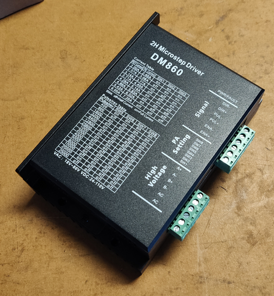 6.0 Amp Stepper Motor Driver 400-25000 Steps Per Revolution