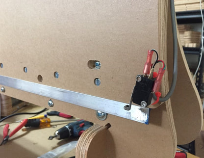 y axis limit switch recommended location for direction two