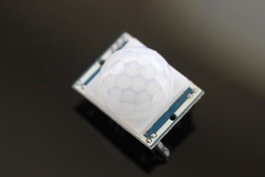 PIR sensor on dark background 