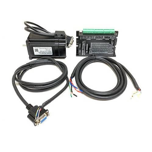 NEMA 23 Closed-Loop-Schrittmotor-Kit mit 5080D4-Treiber, 3,1 Nm Drehmoment, 6,35 mm Welle, 1000-Linien-Encoder und 3m Kabel