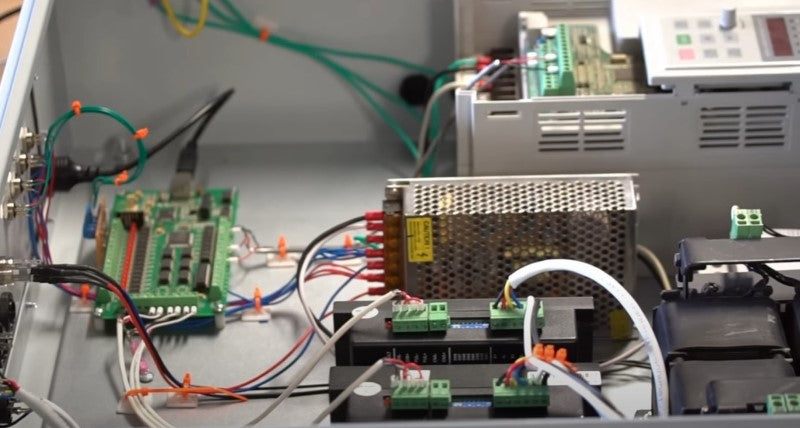 Custom Plug-and-Play CNC Control Electronics System