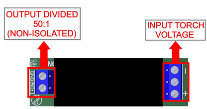 C98 Plasma-Spannungsteiler 50:1 (Max. 500V Eingang)
