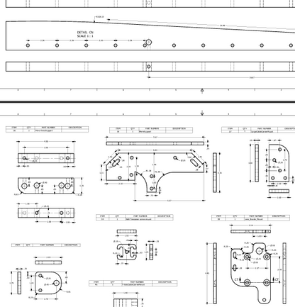 4' x 8' Vertical Laser XL - Laser Cutter/Engraver Digital Plans