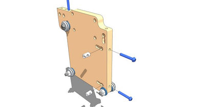 Insert the Z-Axis Adjustment Screws