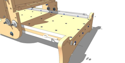 Fasten Eye Bolt to Rear Right End of Table