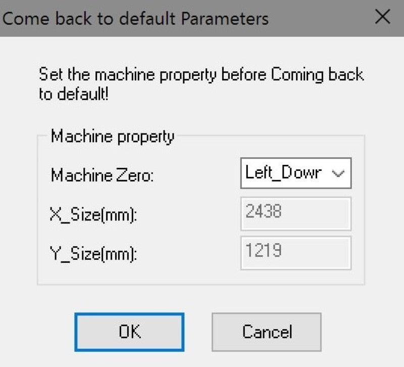 Laser controller parameters instruction 1