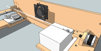 Install Y-Axis Rod and Drive Pulley