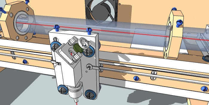 Install the Last Mirror at the Top of the Nozzle